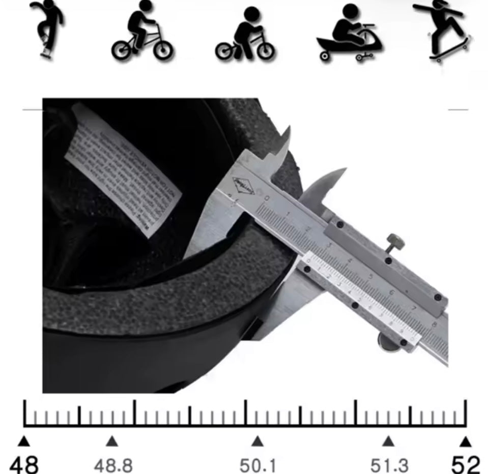 Multi-Sport Safety Helmet for Men, Women & Children – Ideal for Cycling, Skateboarding, Roller Skating, Rock Climbing, Rafting & Electric Scooter Riding